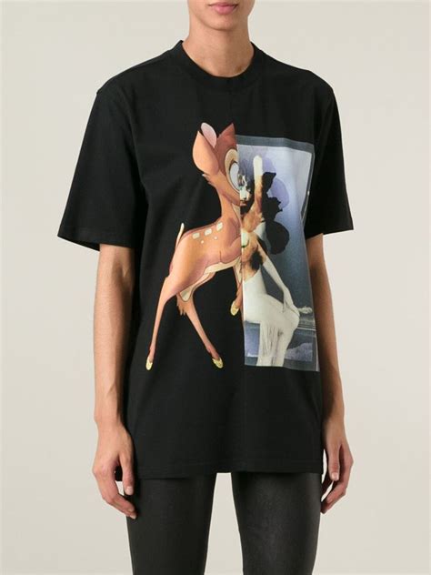 bambi givenchy t shirt|givenchy bambi clutch.